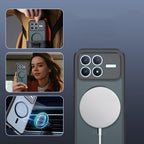 Tech-Protect MagMat MagSafe dėklas, skirtas Xiaomi Poco F8 Pro - juodas -- Xiaomi Poco F8 Pro / Poco F8 Pro