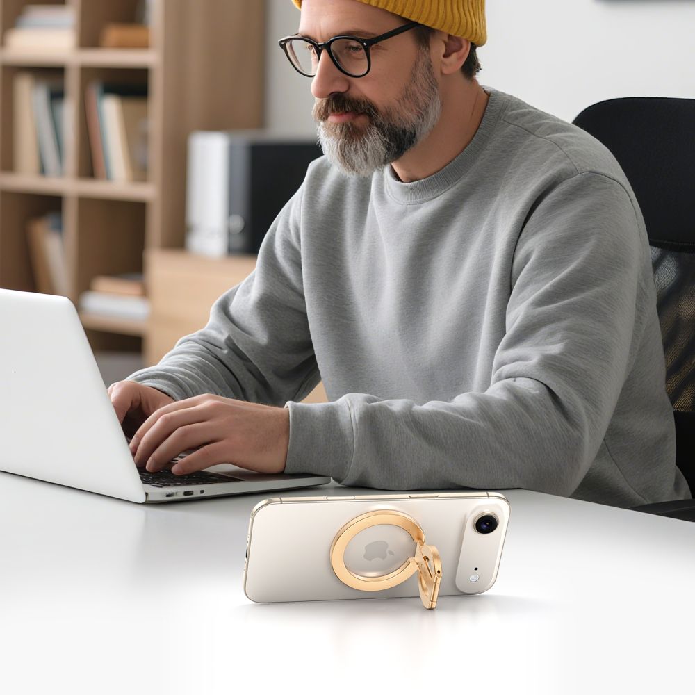 Tech-Protect MMR400 Lamano magnetinis žiedas telefonui - auksinis