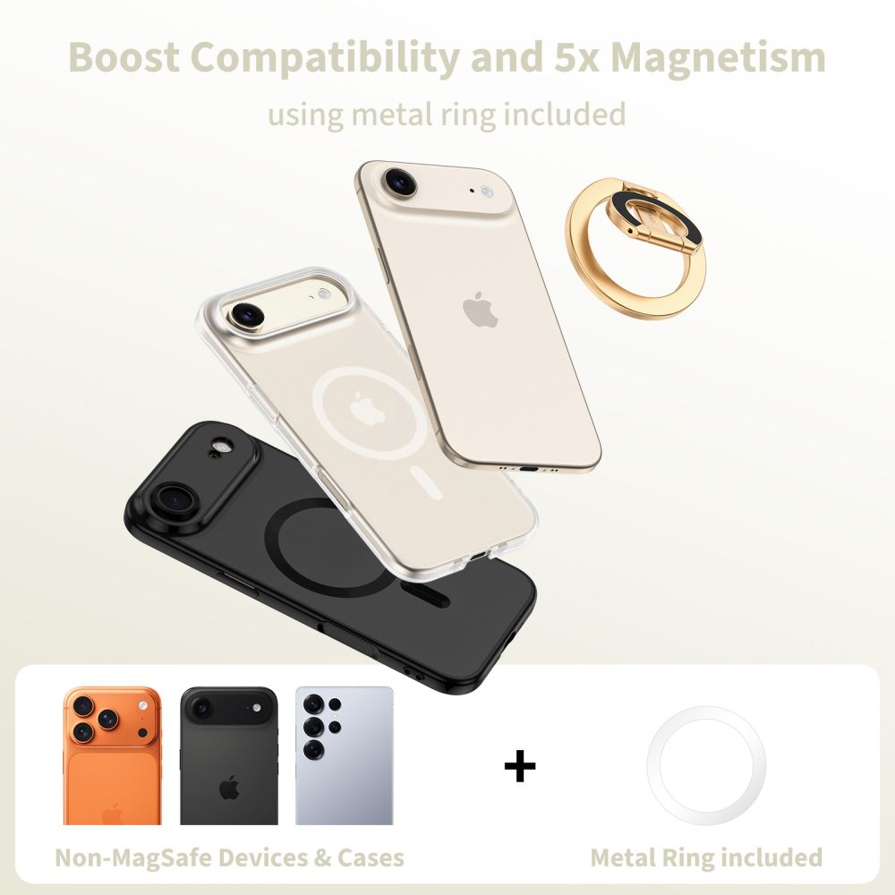 Tech-Protect MMR400 Lamano magnetinis žiedas telefonui - auksinis -- Cell phone holders