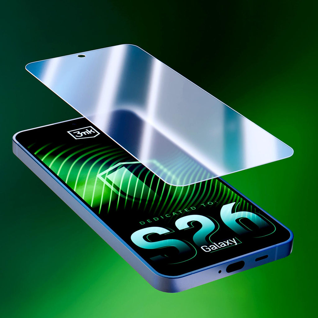 3mk „FlexibleGlass“ hibridinis stiklas, skirtas Samsung Galaxy S26