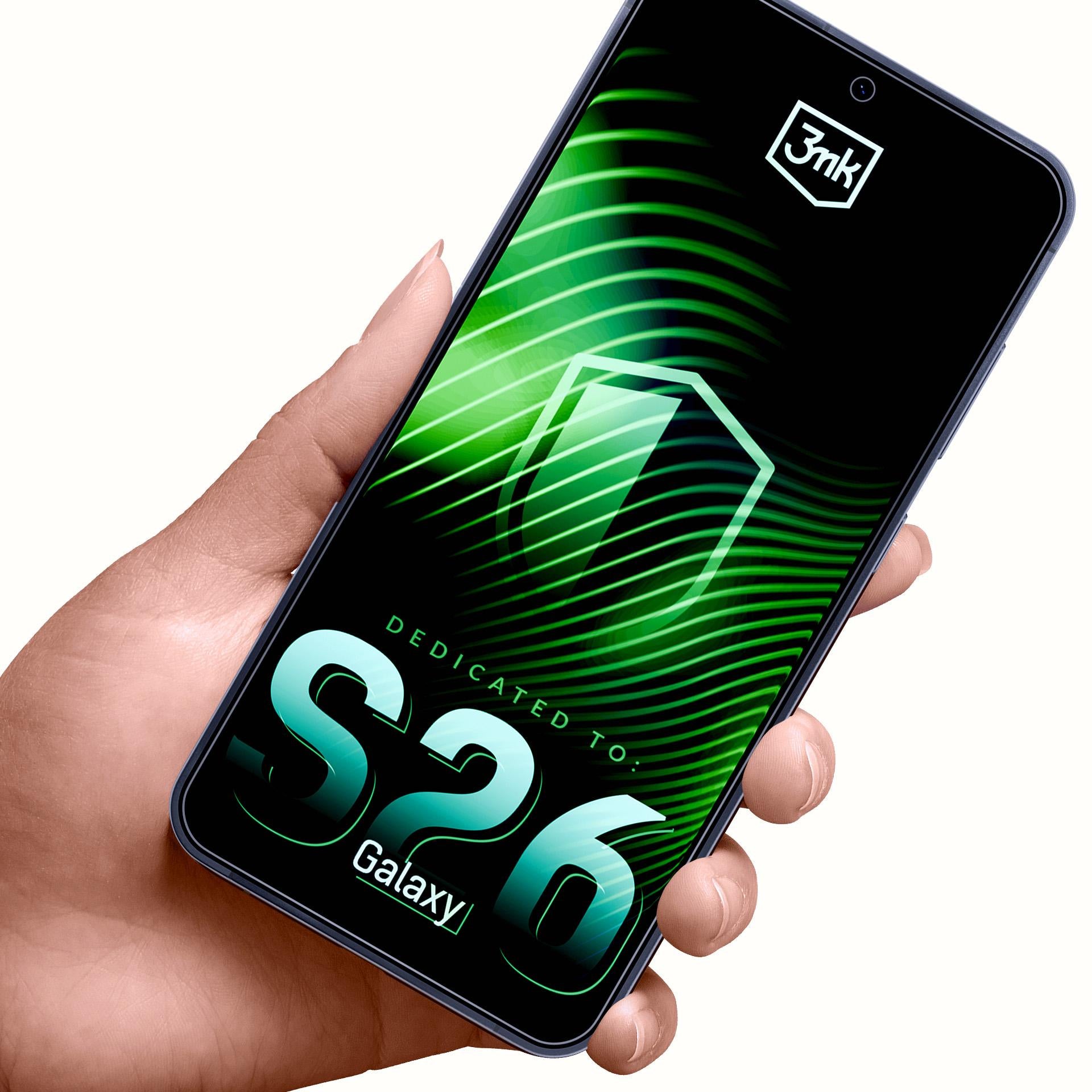 3mk „FlexibleGlass“ hibridinis stiklas, skirtas Samsung Galaxy S26