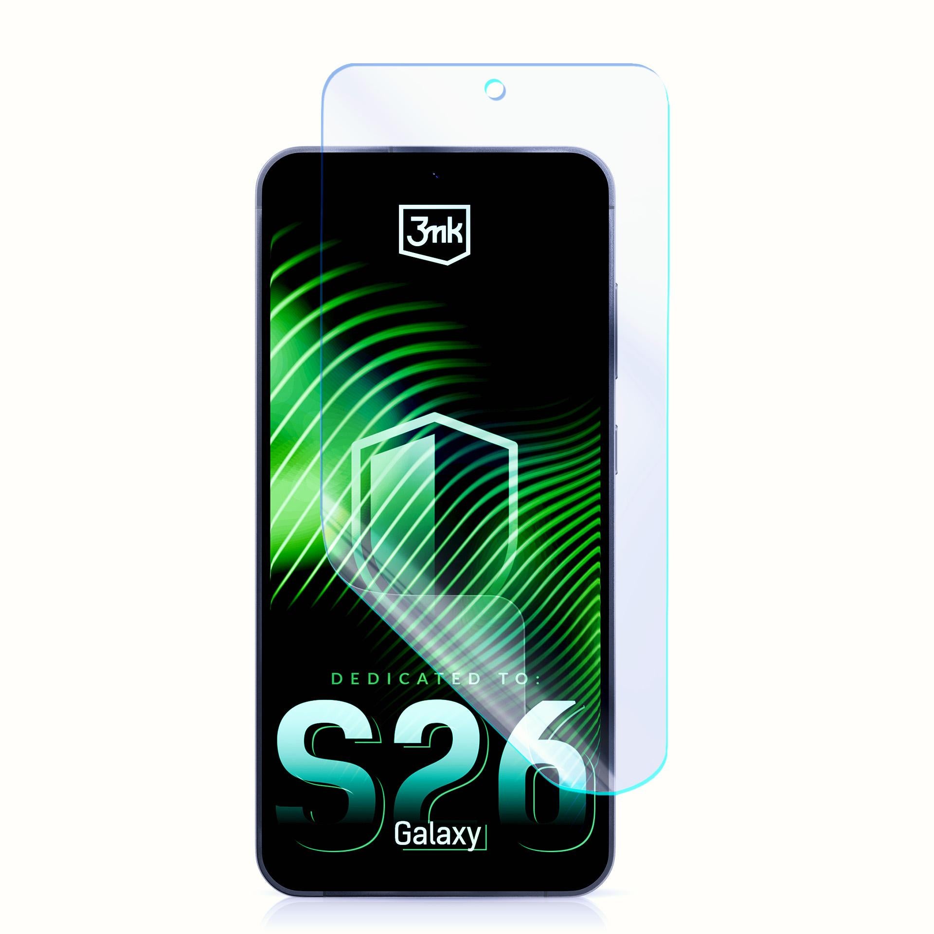 3mk „FlexibleGlass“ hibridinis stiklas, skirtas Samsung Galaxy S26
