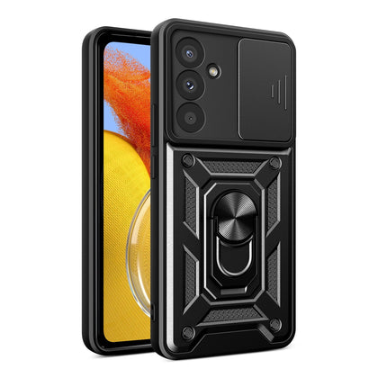 Hybrid Armor Camshield dėklas, skirtas Samsung Galaxy A57 – juodas
