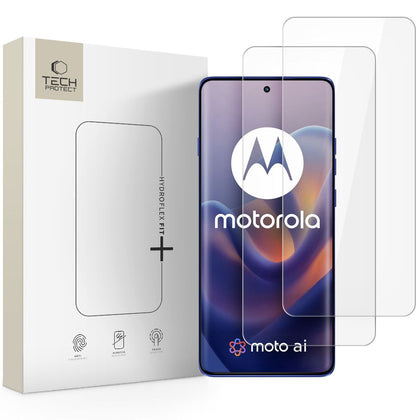 Tech-Protect Hydro flex+ 2-Pack hydrogel film, skirtas Motorola Edge 60 / 60 PRO / 60 Fusion -- Motorola Edge 60