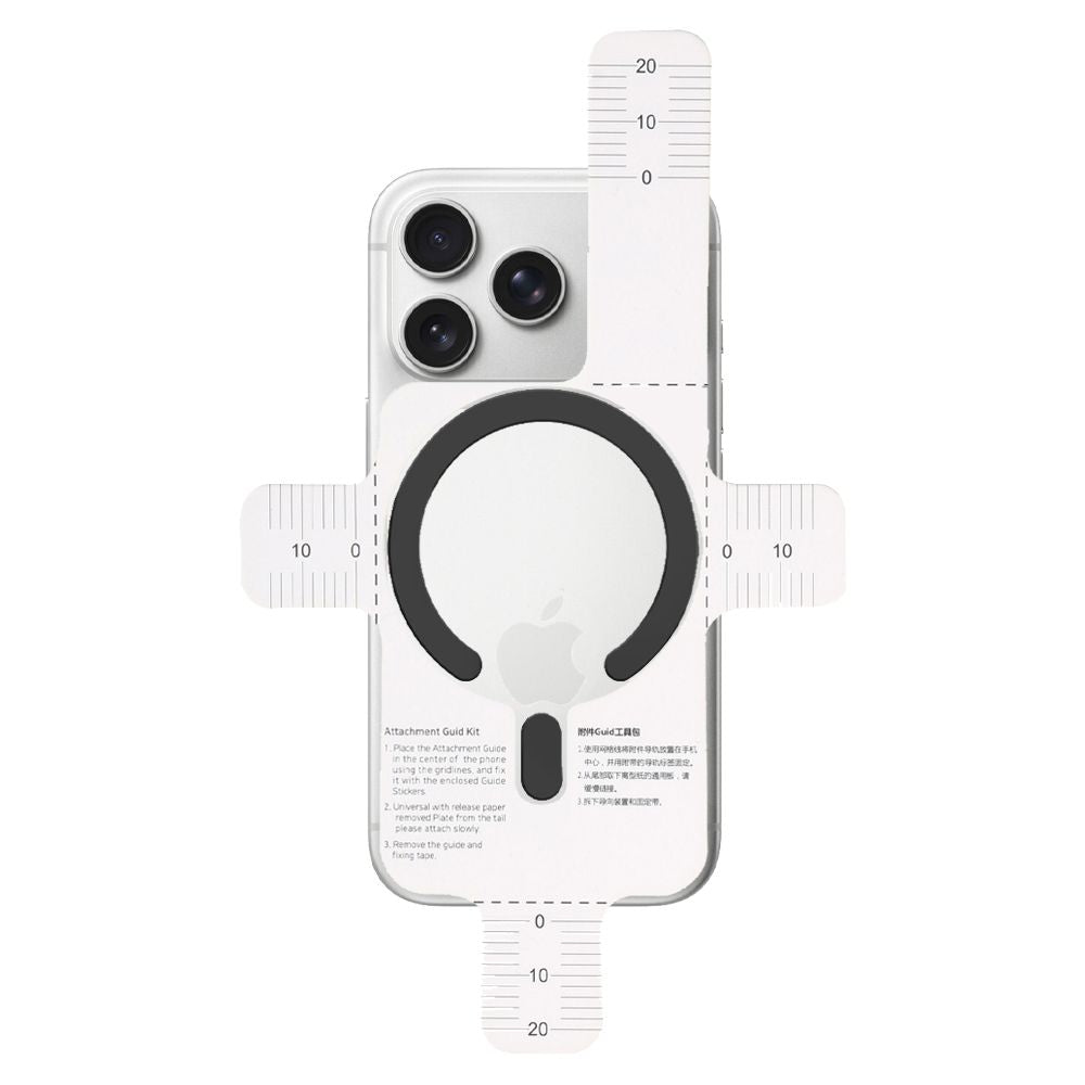 Tech-Protect MMP-200 MagSafe magnetinis žiedas telefonui - juodas -- Cell phone holders