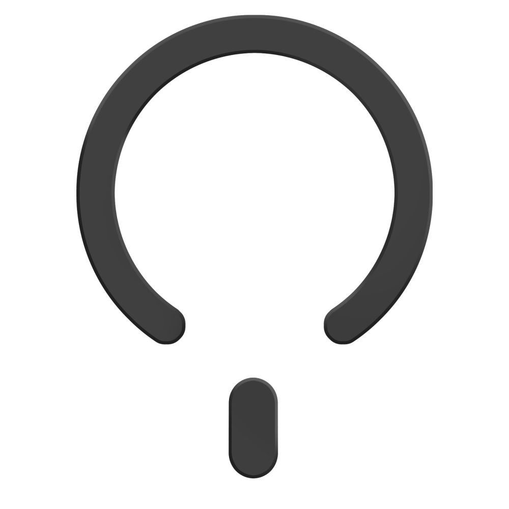 Tech-Protect MMP-200 MagSafe magnetinis žiedas telefonui - juodas