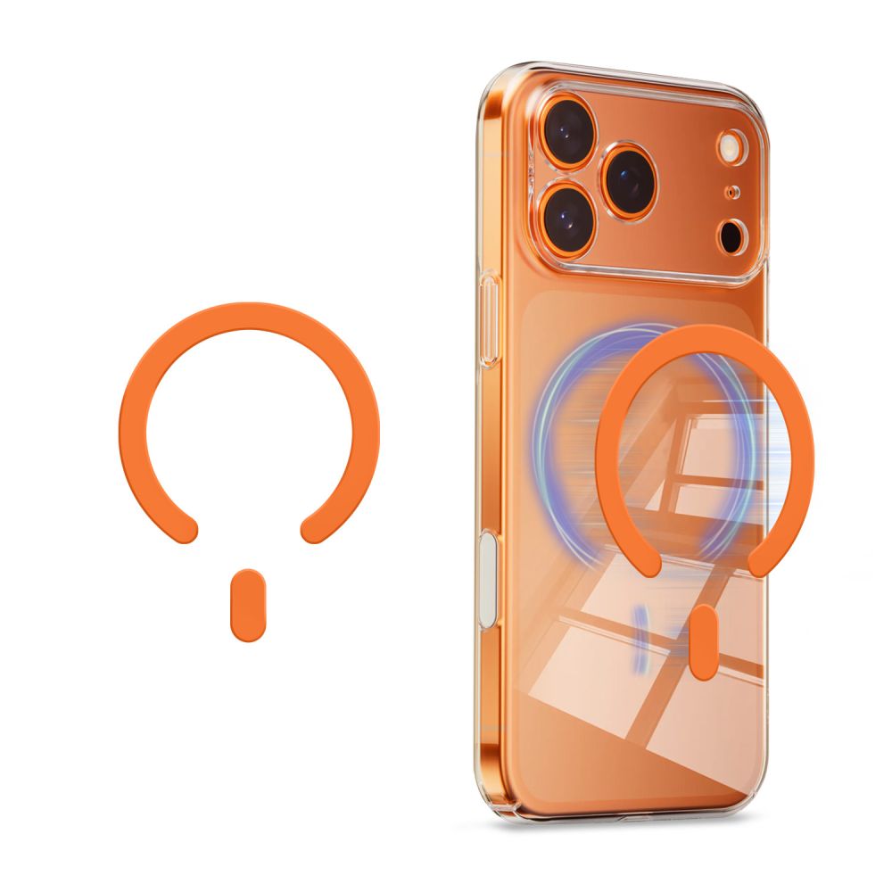 Tech-Protect MMP-200 MagSafe magnetinis žiedas telefonui - oranžinis
