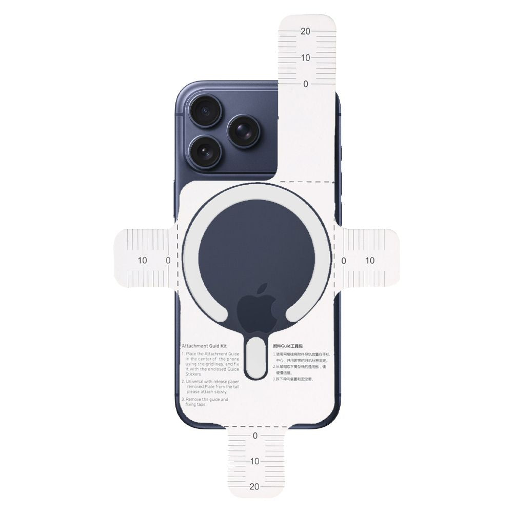 Tech-Protect MMP-200 MagSafe magnetinis žiedas telefonui - baltas -- Cell phone holders