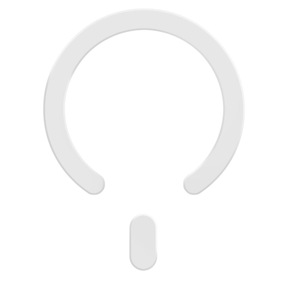 Tech-Protect MMP-200 MagSafe magnetinis žiedas telefonui - baltas