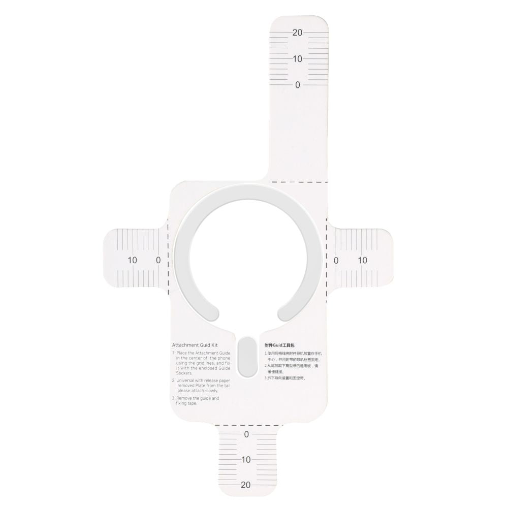 Tech-Protect MMP-200 MagSafe magnetinis žiedas telefonui - baltas -- Cell phone holders