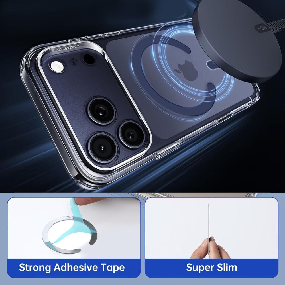 Tech-Protect MMP-200 MagSafe magnetinis žiedas telefonui - tamsiai mėlynas