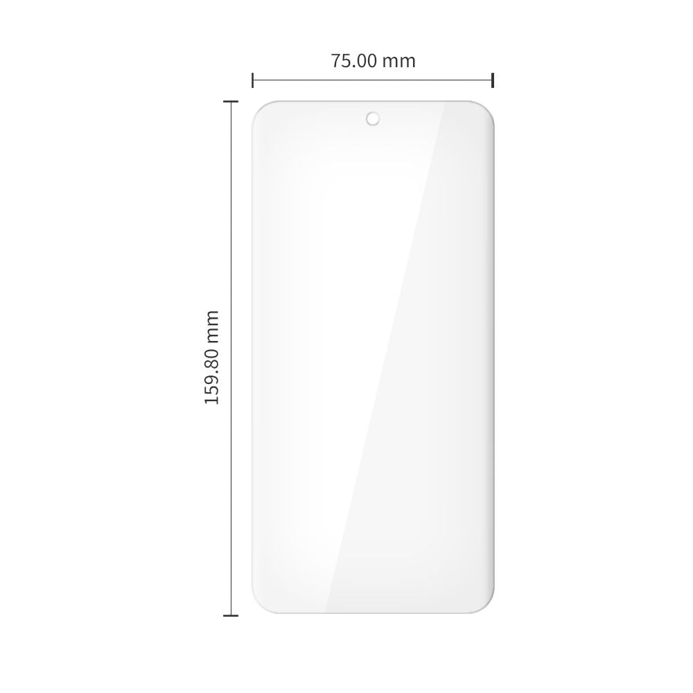 Tech-Protect Glass UV+ 2-Pack Grūdintas stiklas, skirtas Xiaomi Redmi Note 15 Pro+ 5G -- Cell phone tempered glass