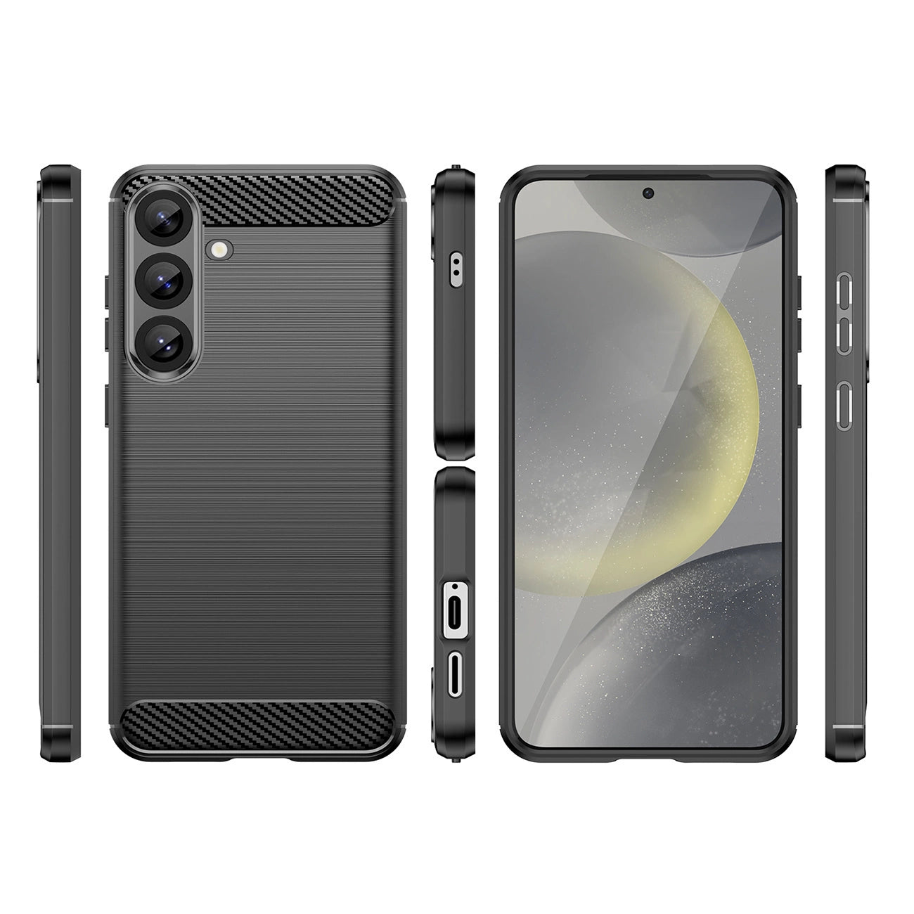 Anglies dėklas, skirtas Samsung Galaxy S26 – juodas
