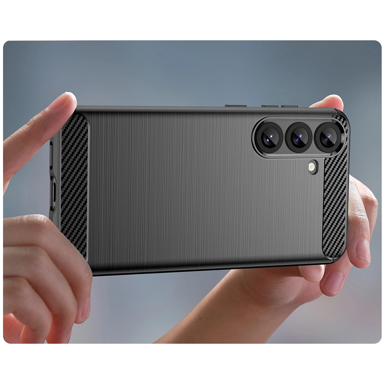 Anglies dėklas, skirtas Samsung Galaxy S26 – juodas