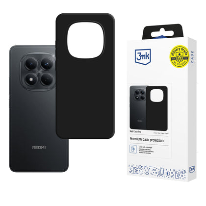 3mk Matt Case Pro dėklas, skirtas Xiaomi Redmi Note 15 Pro 4G - matinė juoda -- Cell phone cases and covers