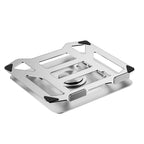 Wozinsky WDCX-X19-AB HardStand 360° sukimasis nešiojamojo kompiuterio ir planšeto stovas - sidabras -- Laptop Stands