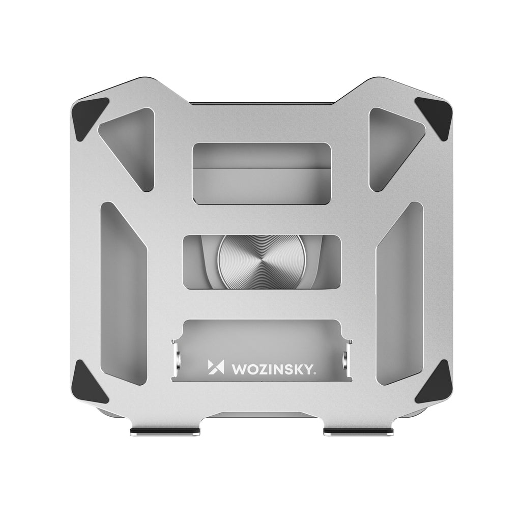 Wozinsky WDCX-X19-AB HardStand 360° sukimasis nešiojamojo kompiuterio ir planšeto stovas - sidabras -- Laptop Stands