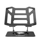Wozinsky WDCX-X19-AB HardStand 360° sukimasis nešiojamojo kompiuterio ir planšeto stovas - juodas -- Laptop Stands