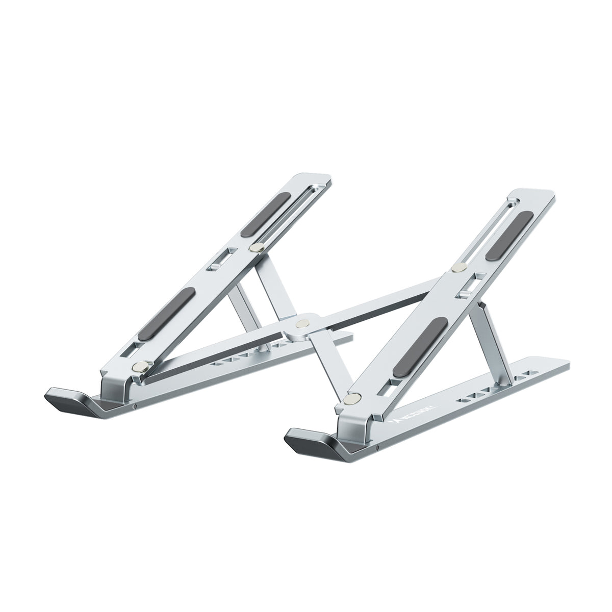 Wozinsky WDCX-X8S sulankstomas reguliuojamas nešiojamojo kompiuterio stovas - sidabras -- Laptop Stands