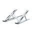 Wozinsky WDCX-X8S sulankstomas reguliuojamas nešiojamojo kompiuterio stovas - sidabras -- Laptop Stands