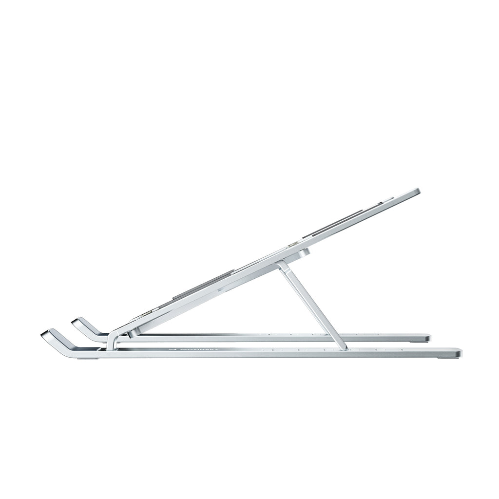 Wozinsky WDCX-X8S sulankstomas reguliuojamas nešiojamojo kompiuterio stovas - sidabras -- Laptop Stands