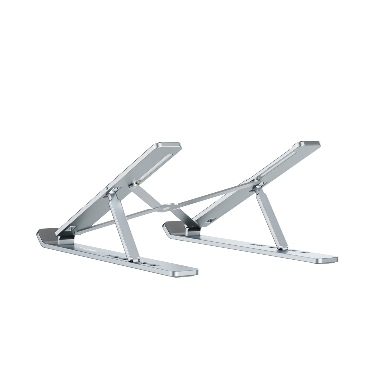 Wozinsky WDCX-X8S sulankstomas reguliuojamas nešiojamojo kompiuterio stovas - sidabras -- Laptop Stands