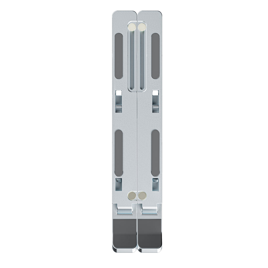 Wozinsky WDCX-X8S sulankstomas reguliuojamas nešiojamojo kompiuterio stovas - sidabras -- Laptop Stands