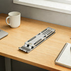 Wozinsky WDCX-X8S sulankstomas reguliuojamas nešiojamojo kompiuterio stovas - sidabras -- Laptop Stands