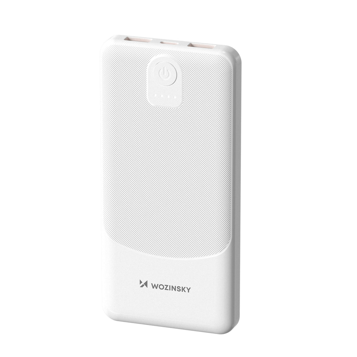 Powerbank Wozinsky Wpower WPBBK-3 10000 mAh 10W 2x USB-A 2A - balta -- Powerbanks