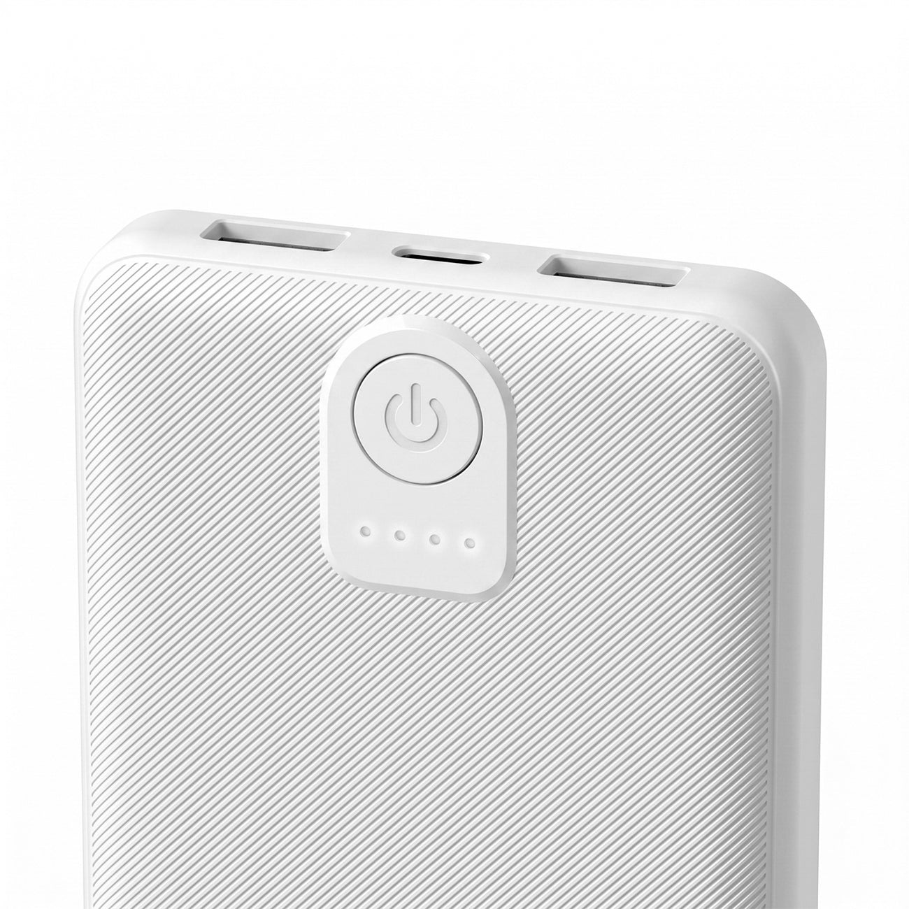 Powerbank Wozinsky Wpower WPBBK-3 10000 mAh 10W 2x USB-A 2A - balta -- Powerbanks