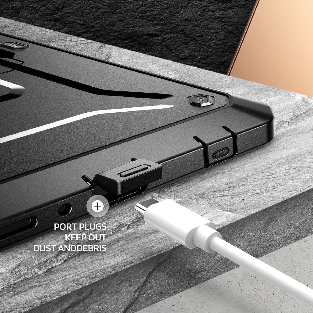 Supcase Unicorn Beetle Pro dėklas, skirtas Samsung Galaxy Tab A11 – juodas
