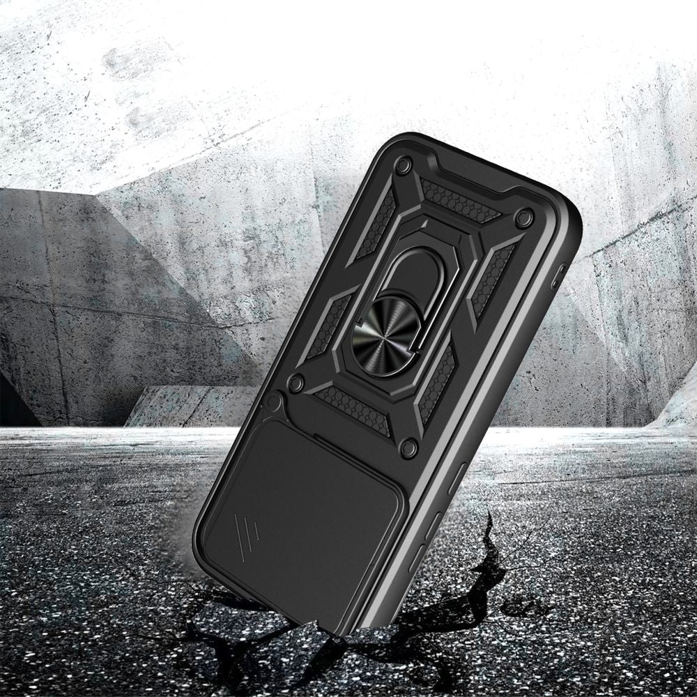 Tech-Protect CamShield Pro dėklas, skirtas Xiaomi Poco F8 - juodas -- Xiaomi Poco F8 / Poco F8