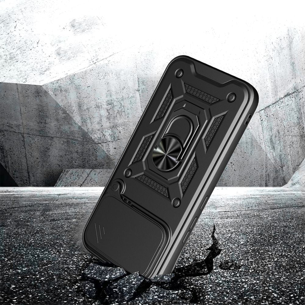 Tech-Protect CamShield Pro dėklas, skirtas Xiaomi Poco F8 Ultra - juodas -- Xiaomi Poco F8 Ultra / Poco F8 Ultra