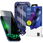 9H grūdintas stiklas su 3mk HardGlass Max Privacy filtru, skirtas Samsung Galaxy S26 Ultra -- Samsung Galaxy S26 Ultra