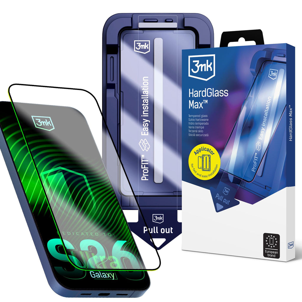 3mk HardGlass Max grūdintas stiklas, skirtas Samsung Galaxy S26 Ultra
