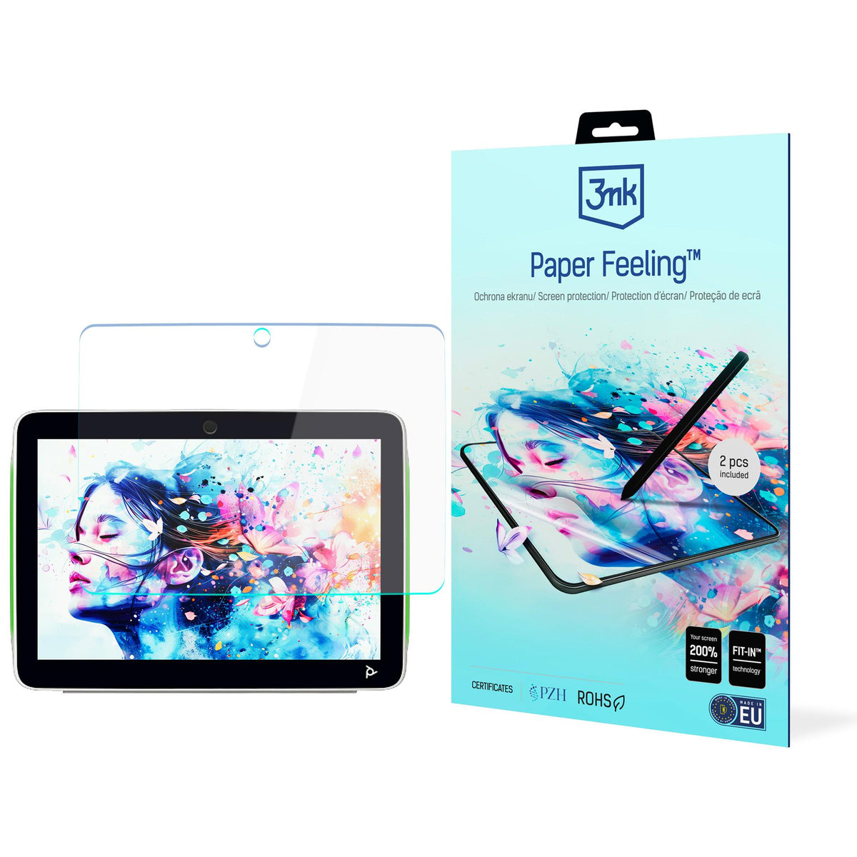 3mk Paper Feeling apsauginė plėvelė, skirta HP Poly TC10 White Touch Controller -- HP Poly TC10 White Touch Controller