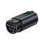 V2L Type 2 adapteris - Schuko 3500W su galios ekranu ir dėklu - juodas -- Network Adapters