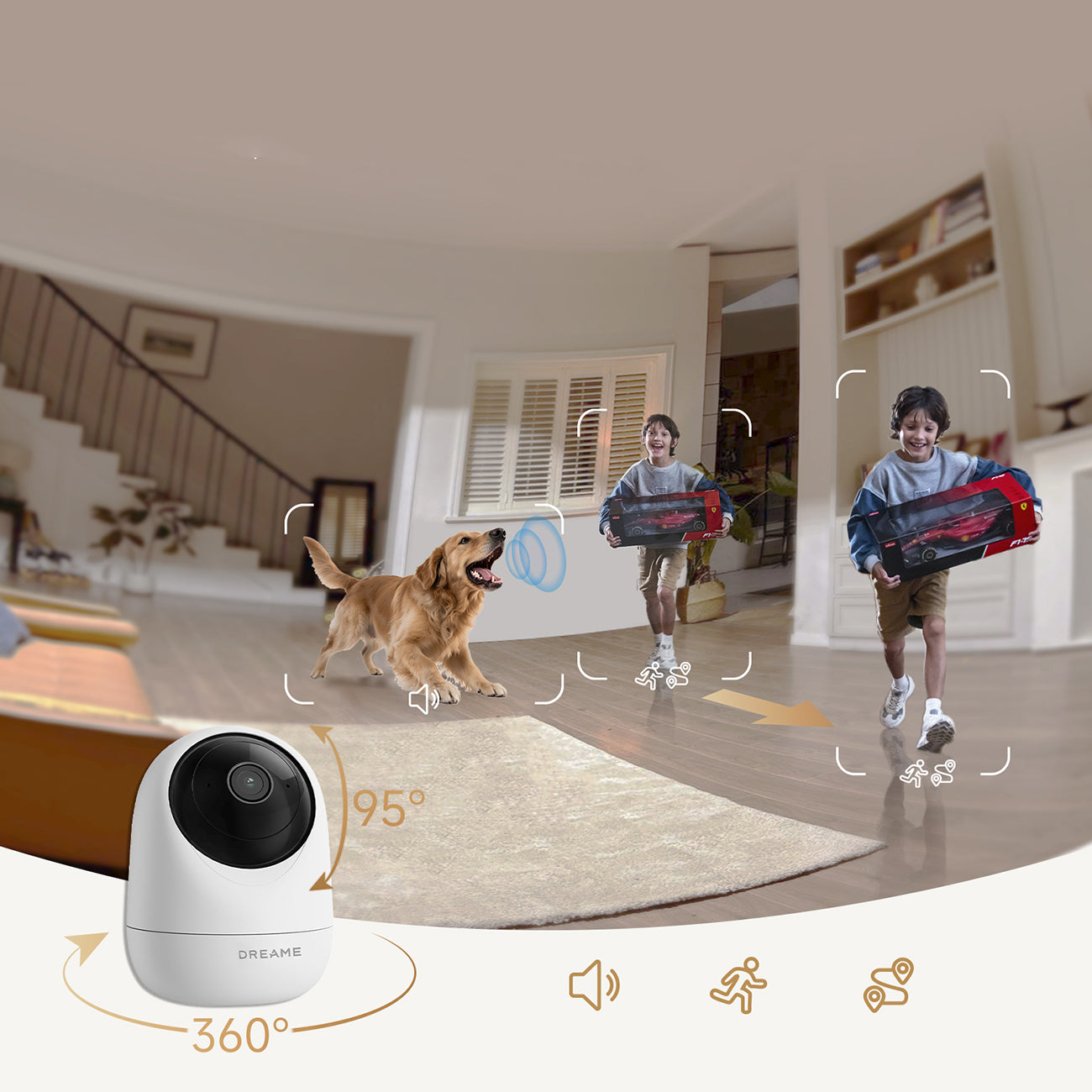 Dreame Navo Care SE 1 InCam vidaus kamera - balta -- Uncategorized