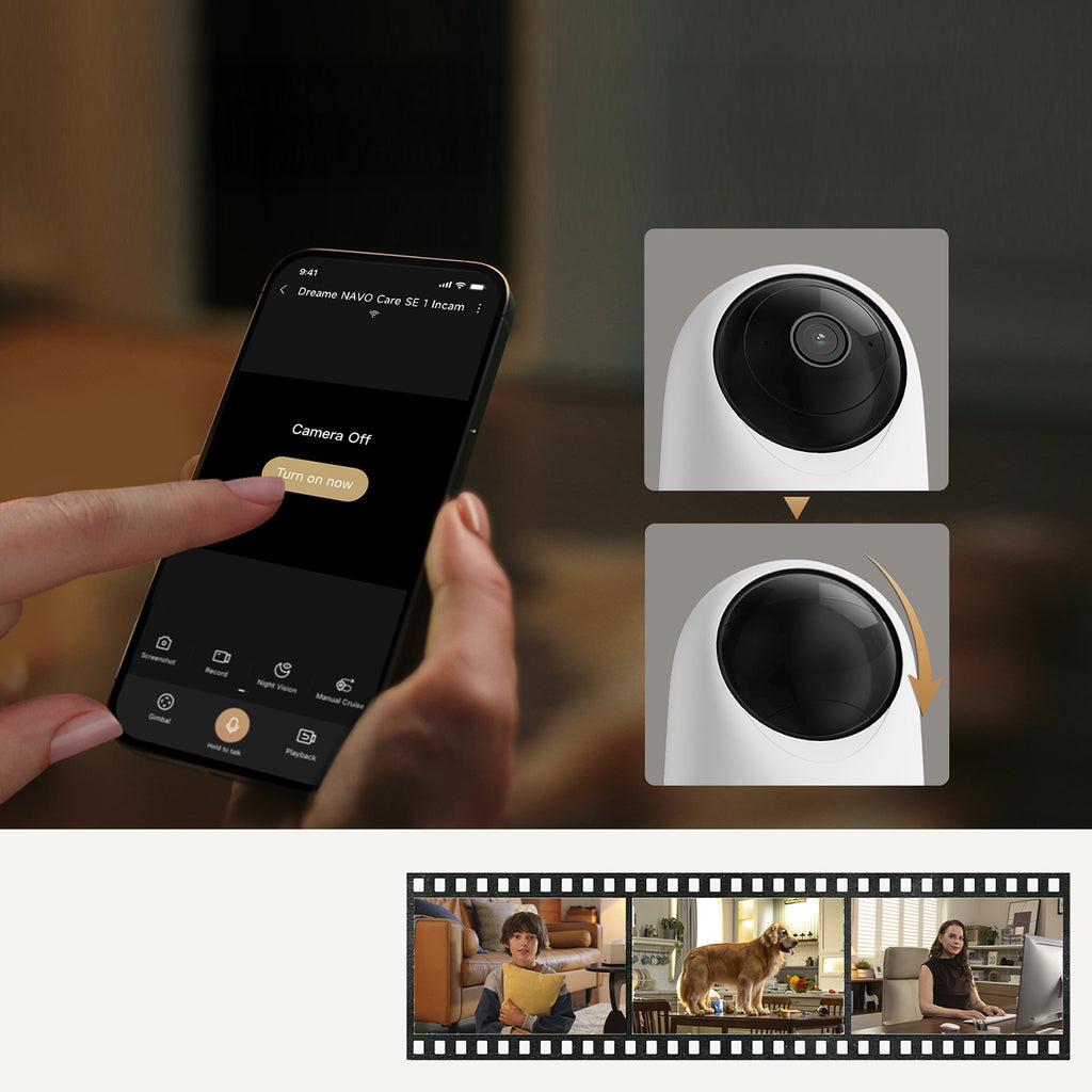 Dreame Navo Care SE 1 InCam vidaus kamera - balta -- Uncategorized