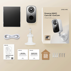 Dreame Navo Care SE 1 Outcam lauko kamera su saulės panele - balta -- Uncategorized
