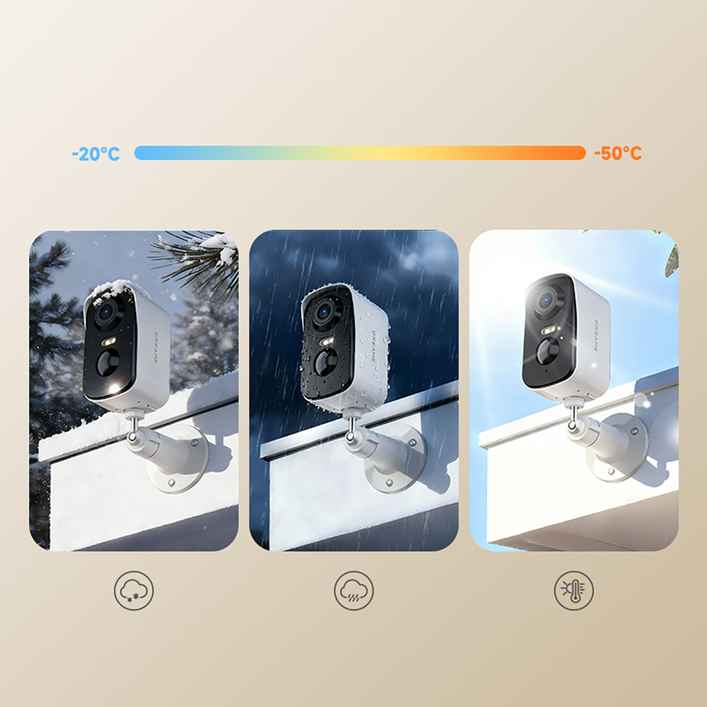 Dreame Navo Care SE 1 Outcam lauko kamera su saulės panele - balta -- Uncategorized