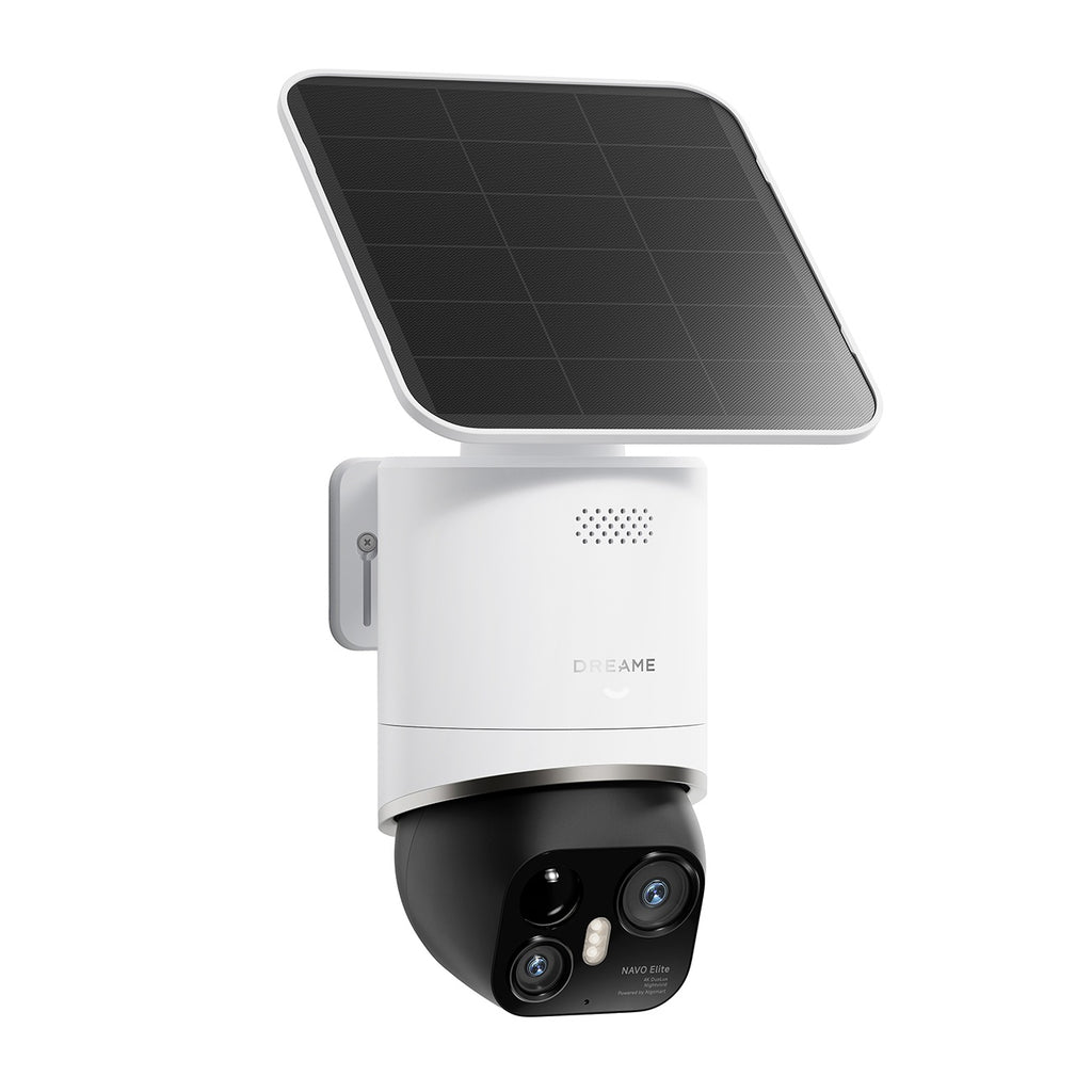 Dreame Navo Elite 1 Outcam 360° lauko kamera su saulės panele - balta -- Uncategorized