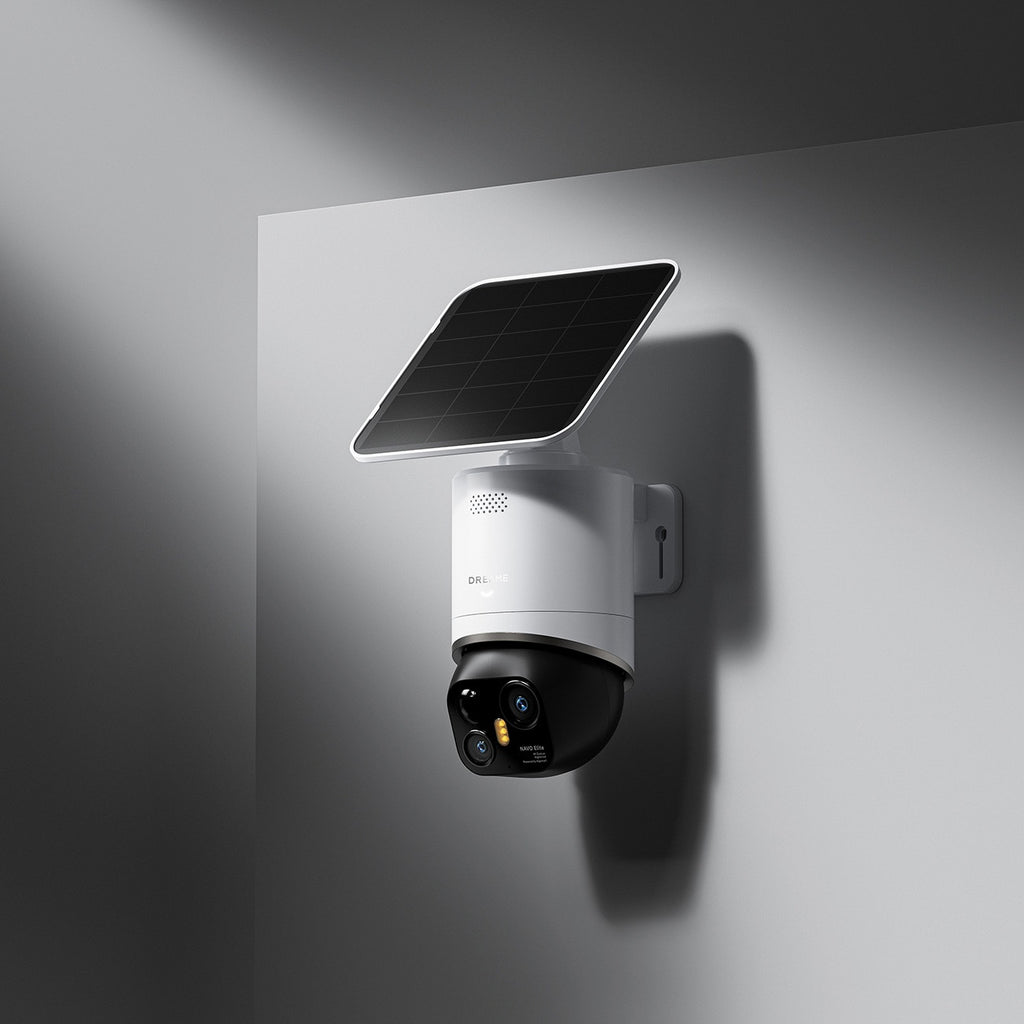 Dreame Navo Elite 1 Outcam 360° lauko kamera su saulės panele - balta -- Uncategorized
