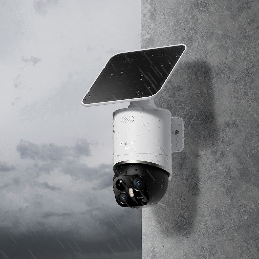 Dreame Navo Elite 1 Outcam 360° lauko kamera su saulės panele - balta -- Uncategorized