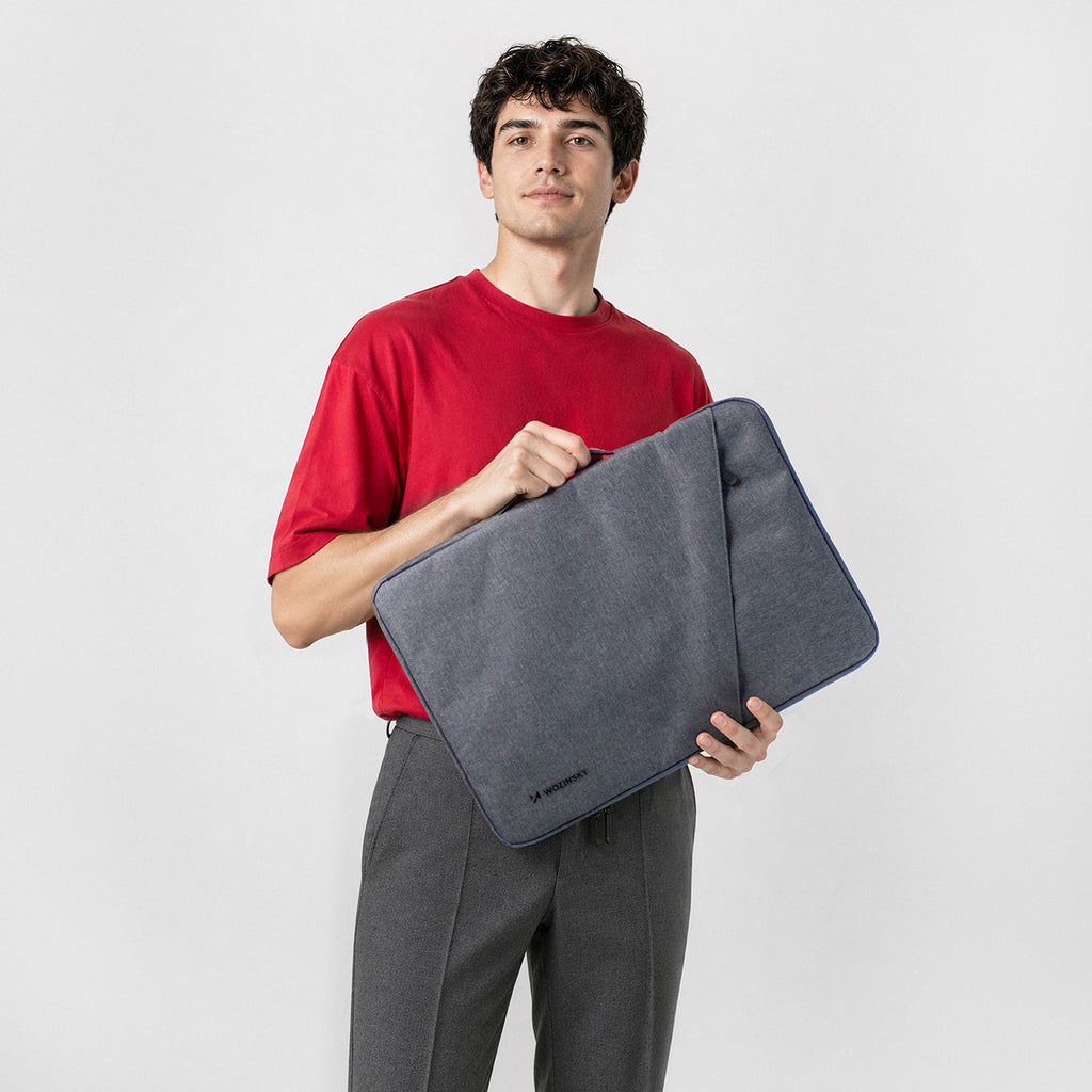 Wozinsky WTNP-17G 17" nešiojamojo kompiuterio krepšys su ištraukiamu rankeniu - pilka -- Laptop Bags