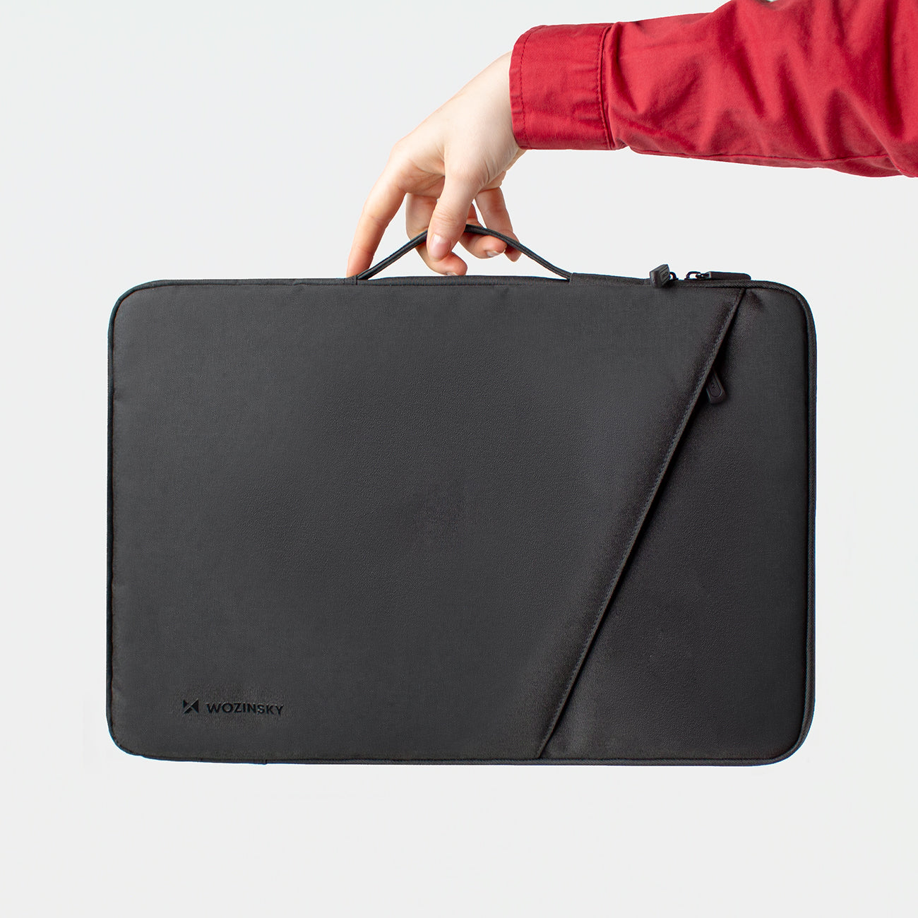 Wozinsky WTNP-17B 17" nešiojamojo kompiuterio krepšys su ištraukiamu rankeniu - juoda -- Laptop Bags