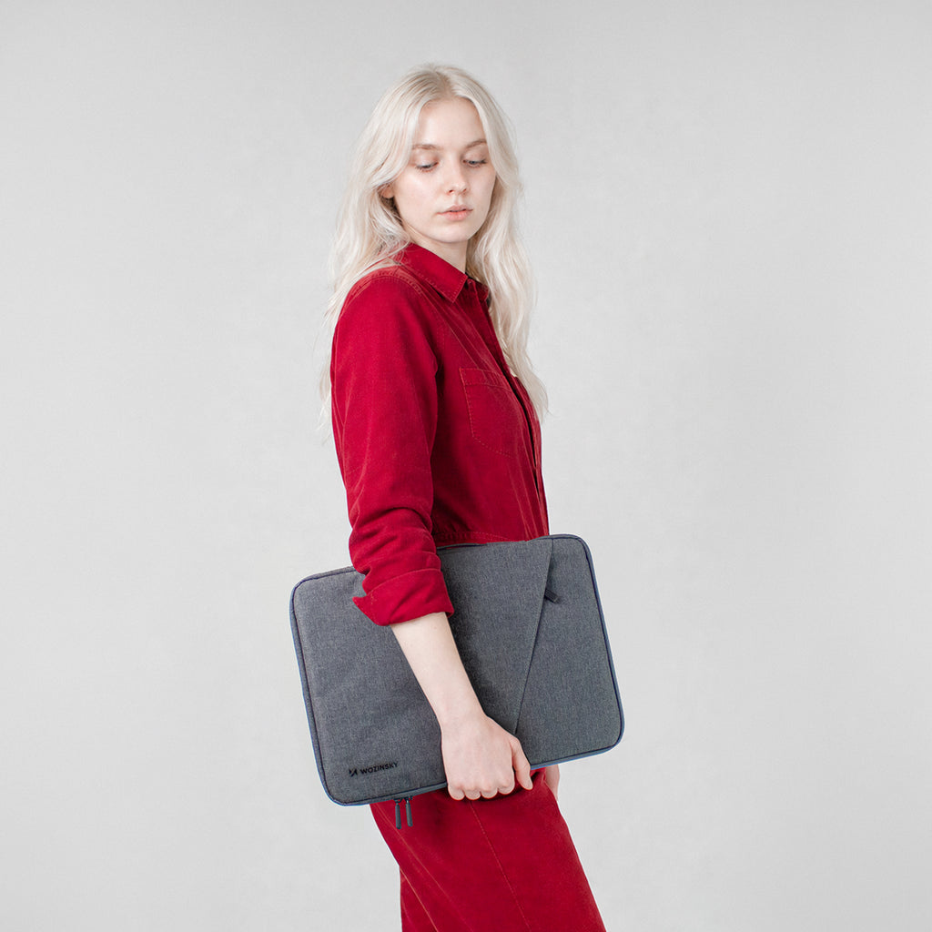 Wozinsky WTNP-15G 15.6" nešiojamojo kompiuterio krepšys su ištraukiamu rankeniu - pilka -- Laptop Bags