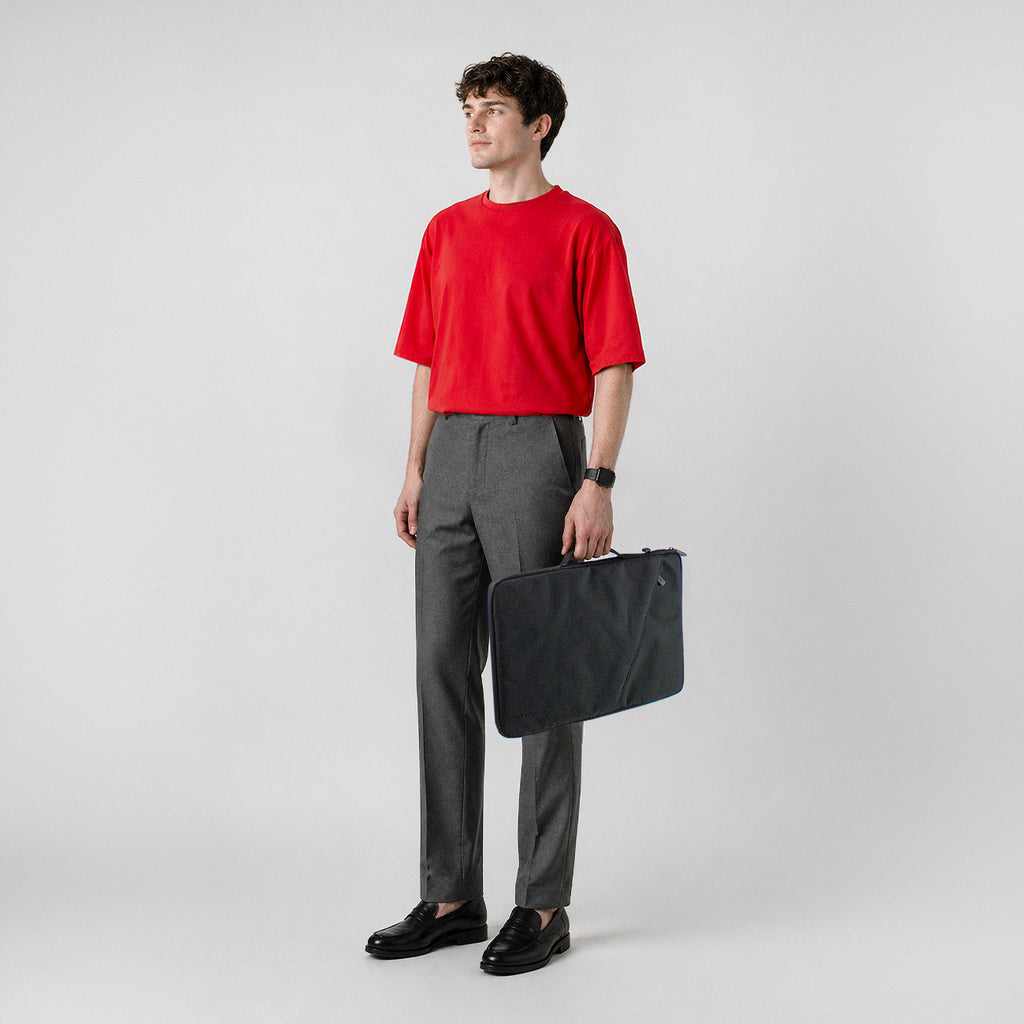 Wozinsky WTNP-15B 15.6" nešiojamojo kompiuterio krepšys su ištraukiama rankenėle - Juodas -- Laptop Bags
