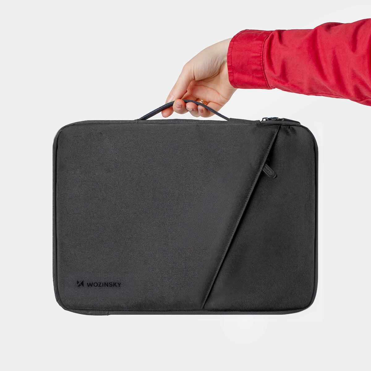 Wozinsky WTNP-14B 13-14" nešiojamojo kompiuterio krepšys su ištraukiama rankenėle - Juodas -- Laptop Bags