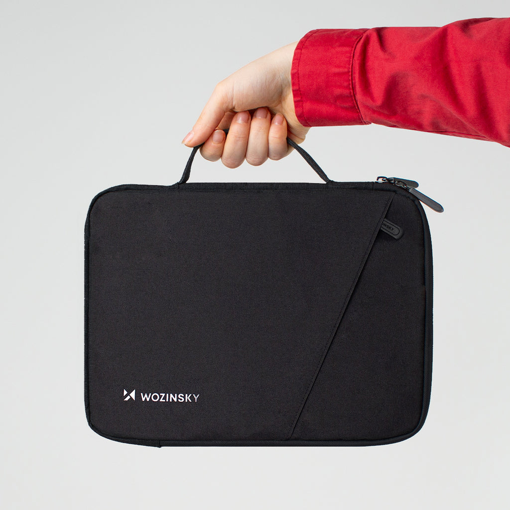 Wozinsky WTNP-11B 10-11" nešiojamojo kompiuterio krepšys su ištraukiama rankenėle - Juodas -- Laptop Bags